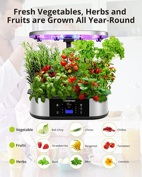 JustSmart Garden GS1 Basic - 12 Pods Hydroponics Growing System