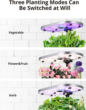 JustSmart Garden GS1 Lite - 12 Pods Hydroponics Growing System